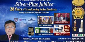 Best Dental Implant Surgeon Ahmedabad Dr. Bharat Agravat Celebrates “Silver-Plus Jubilee” Gujarat, India