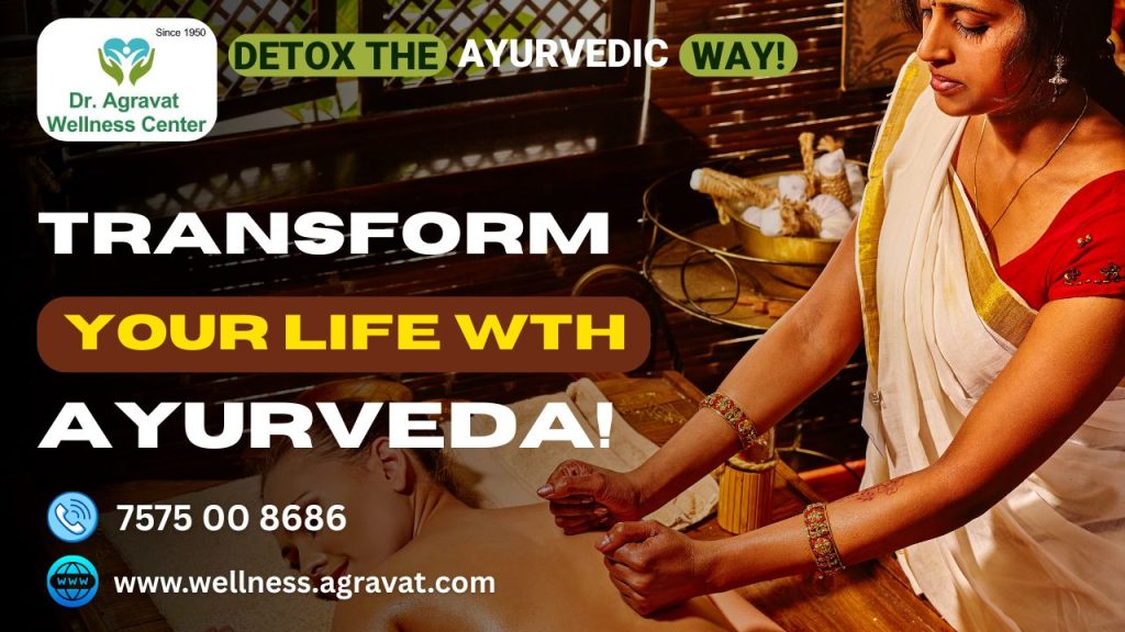 Ayurvedic treatment massage, Ayurveda detox therapy by Dr Agravat Wellness Center Ahmedabad Gujarat India