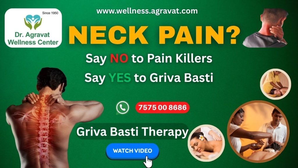 Greeva Basti – Best Ayurvedic Neck Pain Care Therapy Dr Agravat Wellness center Thaltej, Ahmedabad, Gujarat, India