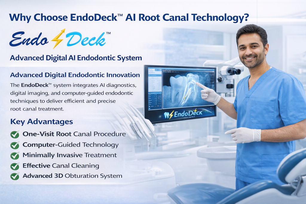 Why Choose EndoDeck™ AI Root Canal Technology? Dr Agravat Ahmedabad