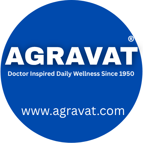 AGRAVAT Logo – Doctor Inspired Daily Wellness Since 1950